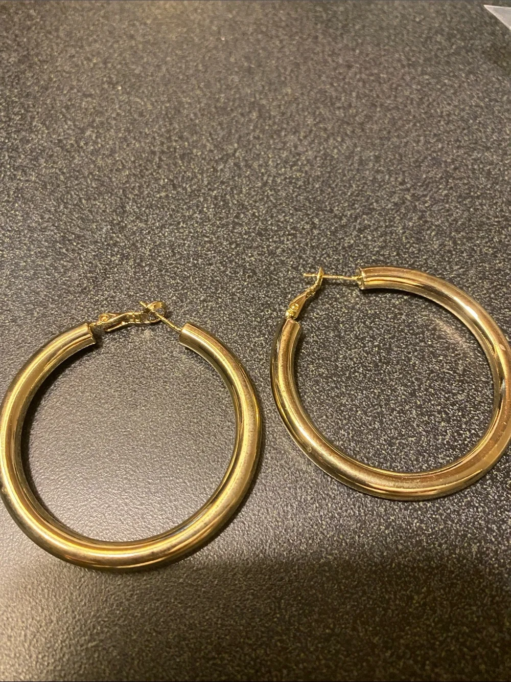Polished Gold Hoop Earrings for Women - Elegant Everyday Style